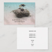 Tropisch onderhoud van aquarium voor vissen visitekaartje (Voorkant / Achterkant)