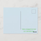 Tropisch onderwaterecosysteem briefkaart (Achterkant)