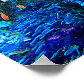 Tropisch onderwaterecosysteem poster (Hoek)