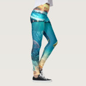 Tropisch onderwaterlandschap leggings (Rechts)