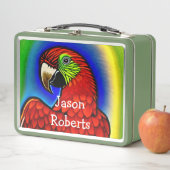 Tropisch onderzoek: Abstract trillende papegaaiwer (In situ)