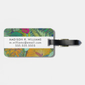 Tropisch onderzoek II Bagagelabel (Achterkant horizontaal)