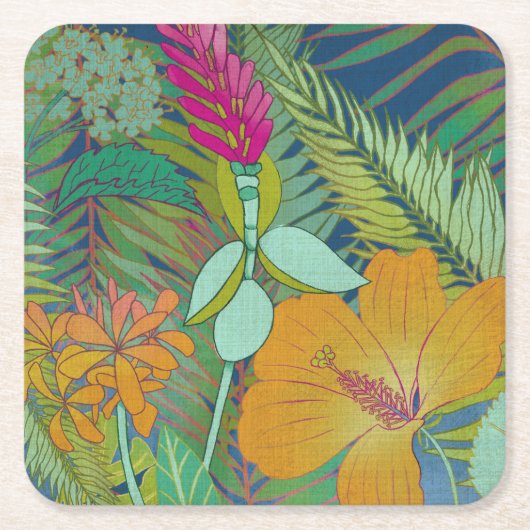 Tropisch onderzoek II Kartonnen Onderzetters (Voorkant)