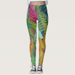 Tropisch onderzoek II Leggings<br><div class="desc">Tropisch onderzoek II door Chariklia Zarris</div>