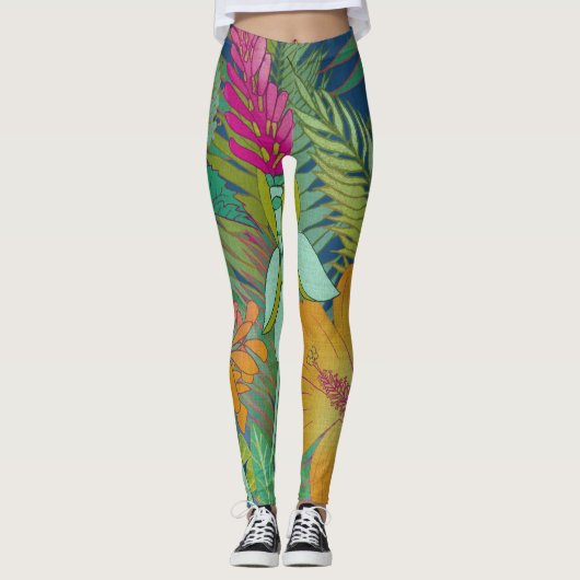 Tropisch onderzoek II Leggings (Voorkant)