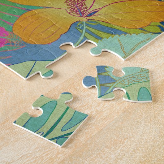 Tropisch onderzoek II Legpuzzel (Zijkant)