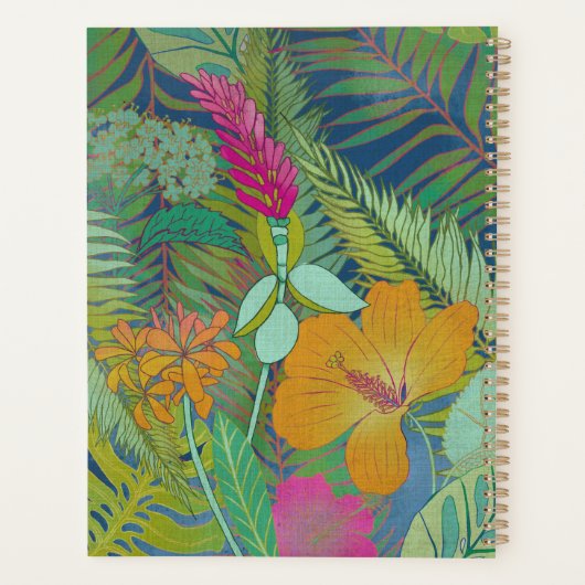 Tropisch onderzoek II Planner (Achterkant)