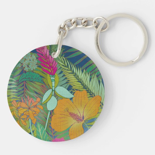 Tropisch onderzoek II Sleutelhanger (Achterkant)