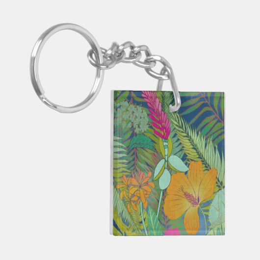 Tropisch onderzoek II Sleutelhanger (Voorkant Links)