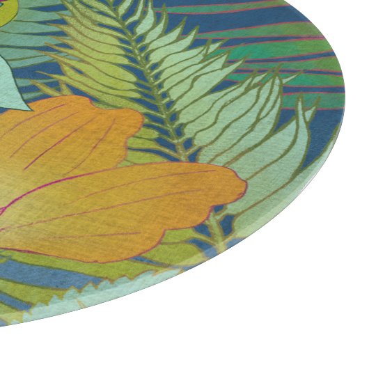 Tropisch onderzoek II Snijplank (Hoek)