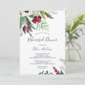 Tropisch ontbijtverhoor kaart (Staand voorkant)