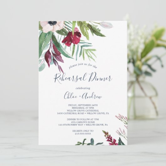 Tropisch ontbijtverhoor kaart (Staand voorkant)