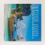 Tropisch ontsnappen legpuzzel (Horizontaal)