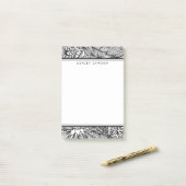 Tropisch ontsnappen | Persoonlijke kleur Post-it® Notes (Op bureau)