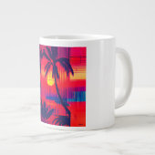 Tropisch Ontsnappingsfantasie Grote Koffiekop (Voorkant rechts)