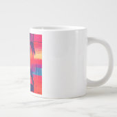 Tropisch Ontsnappingsfantasie Grote Koffiekop (Rechts)
