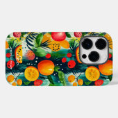 Tropisch Ontsnappingsfruitontwerp met Oranje en Gr Case-Mate iPhone Case (Achterkant (horizontaal))