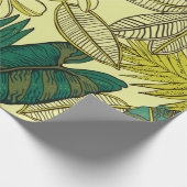tropisch ontwerp. Koelbedekking Cadeaupapier (Hoek)