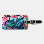 Tropisch ontwerp - Pas uw eigen ontwerp aan Bagagelabel (Voorkant horizontaal)