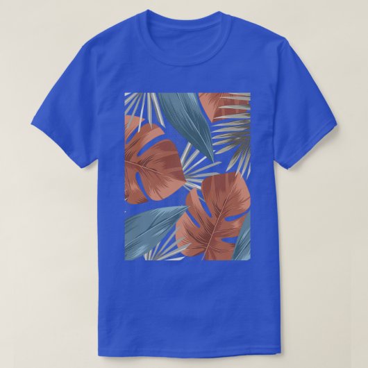  tropisch ontwerp t-shirt (Design voorkant)