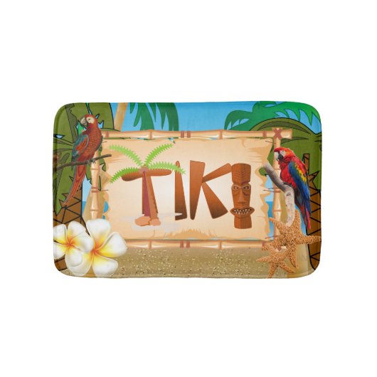 Tropisch ontwerp van de wiki badmat (Voorkant)