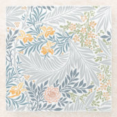 Tropisch ontwerp van het Florence-patroon Glazen Onderzetter (Voorkant)