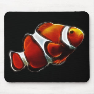 Tropisch Oranje Clownfish Clown Fish Muismat
