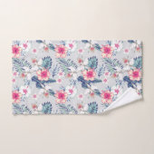 Tropisch orchidee Floral Pattern Bad Handdoek (Handdoek)