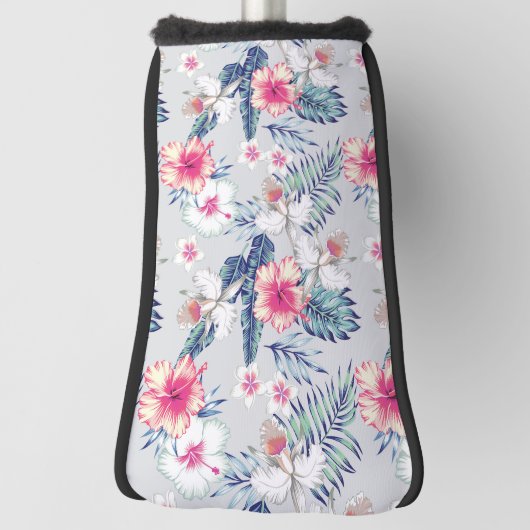 Tropisch orchidee Floral Pattern Golfheadcover (Draai 90)
