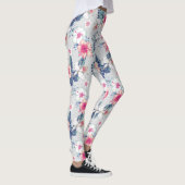 Tropisch orchidee Floral Pattern Leggings (Rechts)