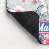 Tropisch orchidee Floral Pattern Muismat (Hoek)