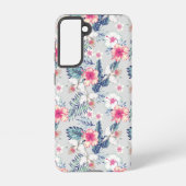 Tropisch orchidee Floral Pattern Samsung Galaxy Hoesje (Achterkant)