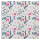 Tropisch orchidee Floral Pattern Stof (Swatch)