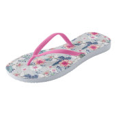 Tropisch orchidee Floral Pattern Teenslippers (Schuin)