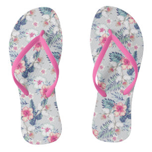 Tropisch orchidee Floral Pattern Teenslippers