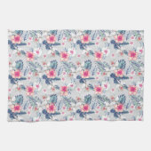 Tropisch orchidee Floral Pattern Theedoek (Horizontaal)
