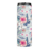 Tropisch orchidee Floral Pattern Thermosbeker (Achterkant)