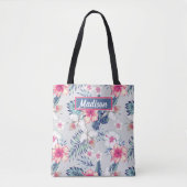 Tropisch orchidee Floral Pattern Tote Bag (Voorkant)
