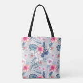Tropisch orchidee Floral Pattern Tote Bag (Achterkant)