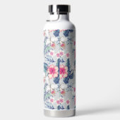 Tropisch orchidee Floral Pattern Waterfles (Rechts)