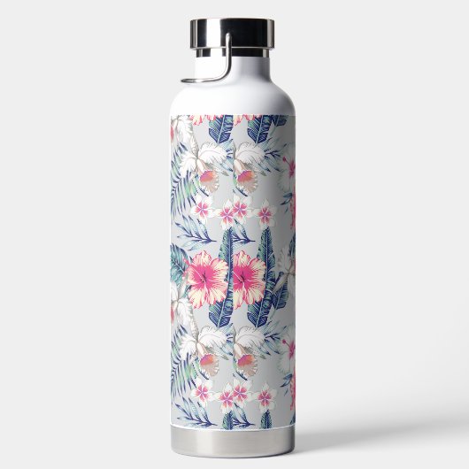 Tropisch orchidee Floral Pattern Waterfles (Rechts)