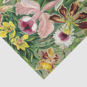 Tropisch orchidee Flowers Floral Weefselpapier Tissuepapier (Detail)