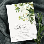 Tropisch orchidee palm fauna Vrijgezellenfeest Inv Bedankkaart<br><div class="desc">Als u nog meer aanpassingen nodig hebt,  kunt u mij op yellowfebstudio@gmail.com vrij klikken.</div>