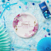 Tropisch orchidee papieren bordje (Feest)