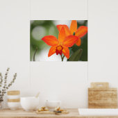 Tropisch orchidee Poster (Keuken)