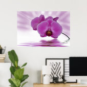 Tropisch orchidee poster (Thuiskantoor)