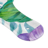 Tropisch orchideeënpatroon snijplank (Hoek)