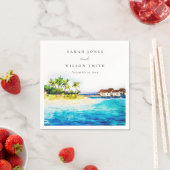 Tropisch overwater Villa Seascape Beach Weddenscha Servet (Insitu)