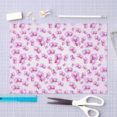 Tropisch Paars orchidee Floral fotografie Tissuepapier (Craft)
