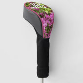 Tropisch Paarse Bougainvillea Floral Golfheadcover (Schuin)